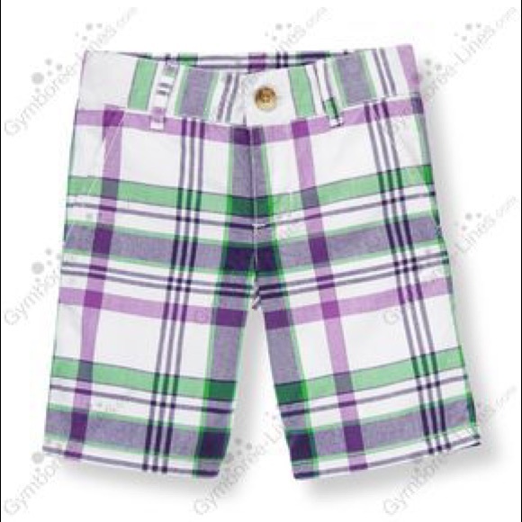 Janie and Jack Other - Janie and Jack Safari Prep plaid shorts